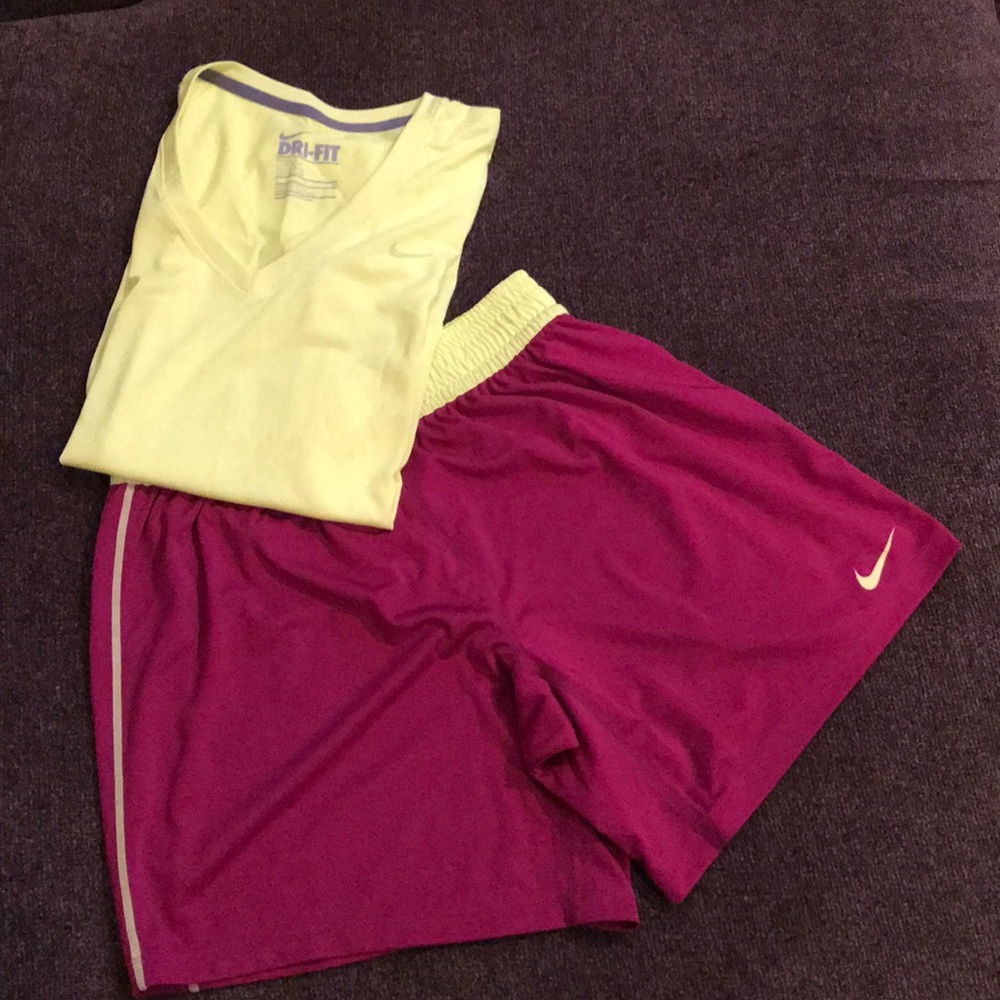 Nike Dri-Fit Shorts & Shirt